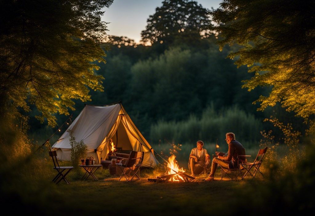 Tente au camping Périgord Noir