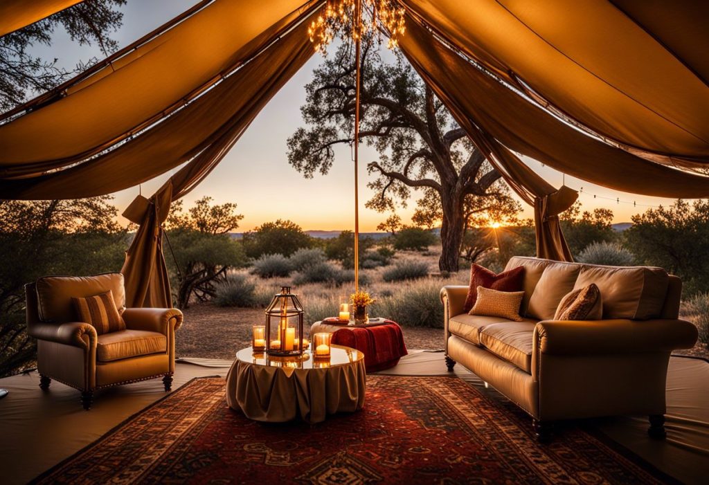 Tente luxe nature Sud Ouest